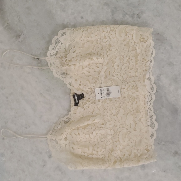 NWT Express Lace Camisole Top w/ adjustable straps - Picture 1 of 3